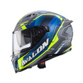 Caberg Avalon X Optic (Matt Grey/Blue/Yellow Fluoro) ECE 22.06 Approved