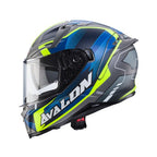 Caberg Avalon X Optic (Matt Grey/Blue/Yellow Fluoro) ECE 22.06 Approved
