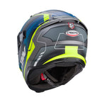 Caberg Avalon X Optic (Matt Grey/Blue/Yellow Fluoro) ECE 22.06 Approved