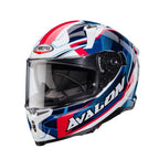 Caberg Avalon X Optic (White/Blue/Red) ECE 22.06 Approved