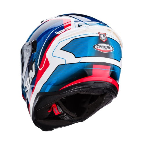 Caberg Avalon X Optic (White/Blue/Red) ECE 22.06 Approved
