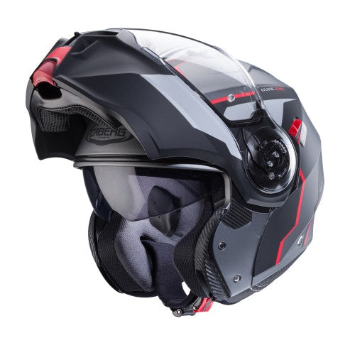 Caberg Duke Evo Move (Gunn Metal/Black/Red) ECE 22.06 Approved
