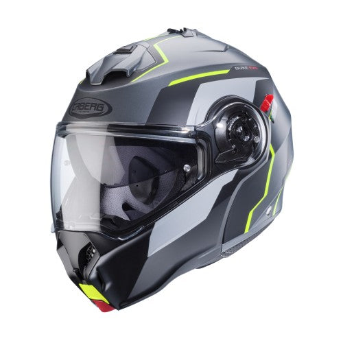 Caberg Duke Evo Move (Gunn Metal/Black/Yellow Fluoro) ECE 22.06 Approved