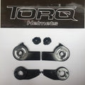 Torq Left and Right Visor Plate/Pivot Mechanism