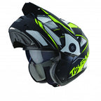 Caberg Tourmax Marathon (Matt Black/White/Yellow Fluoro) XL Only