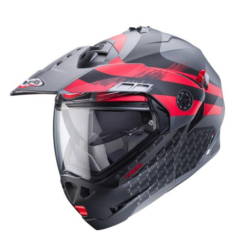 Caberg Tourmax X Sarabe (Gunn Metal/Black/Red) ECE 22.06 Approved