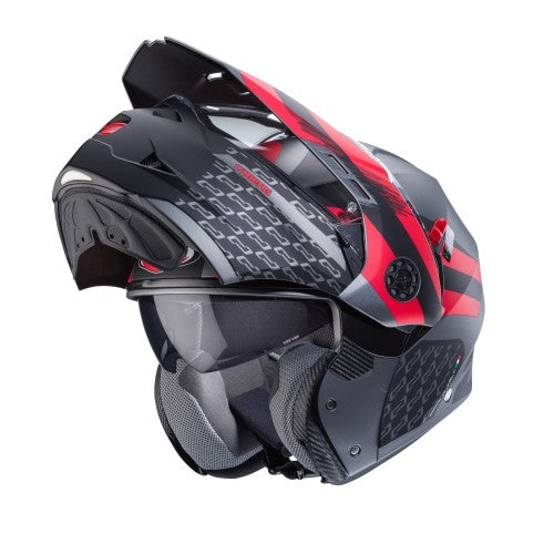 Caberg Tourmax X Sarabe (Gunn Metal/Black/Red) ECE 22.06 Approved
