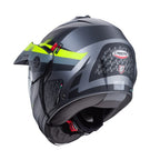 Caberg Tourmax X Sarabe (Gunn Metal/Black/Yellow Fluoro) ECE 22.06 Approved