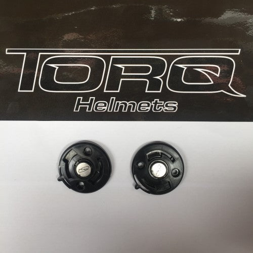 Torq Left and Right Visor Plate/Pivot Mechanism