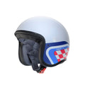 Jet Freeride X Daytona matt white/light blue/red