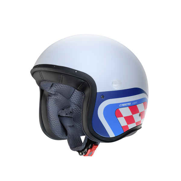 Jet Freeride X Daytona matt white/light blue/red